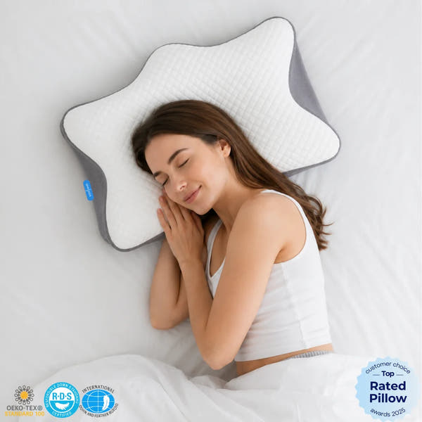 SPINASIS Ergonomic Contour Pillow - SPINASIS