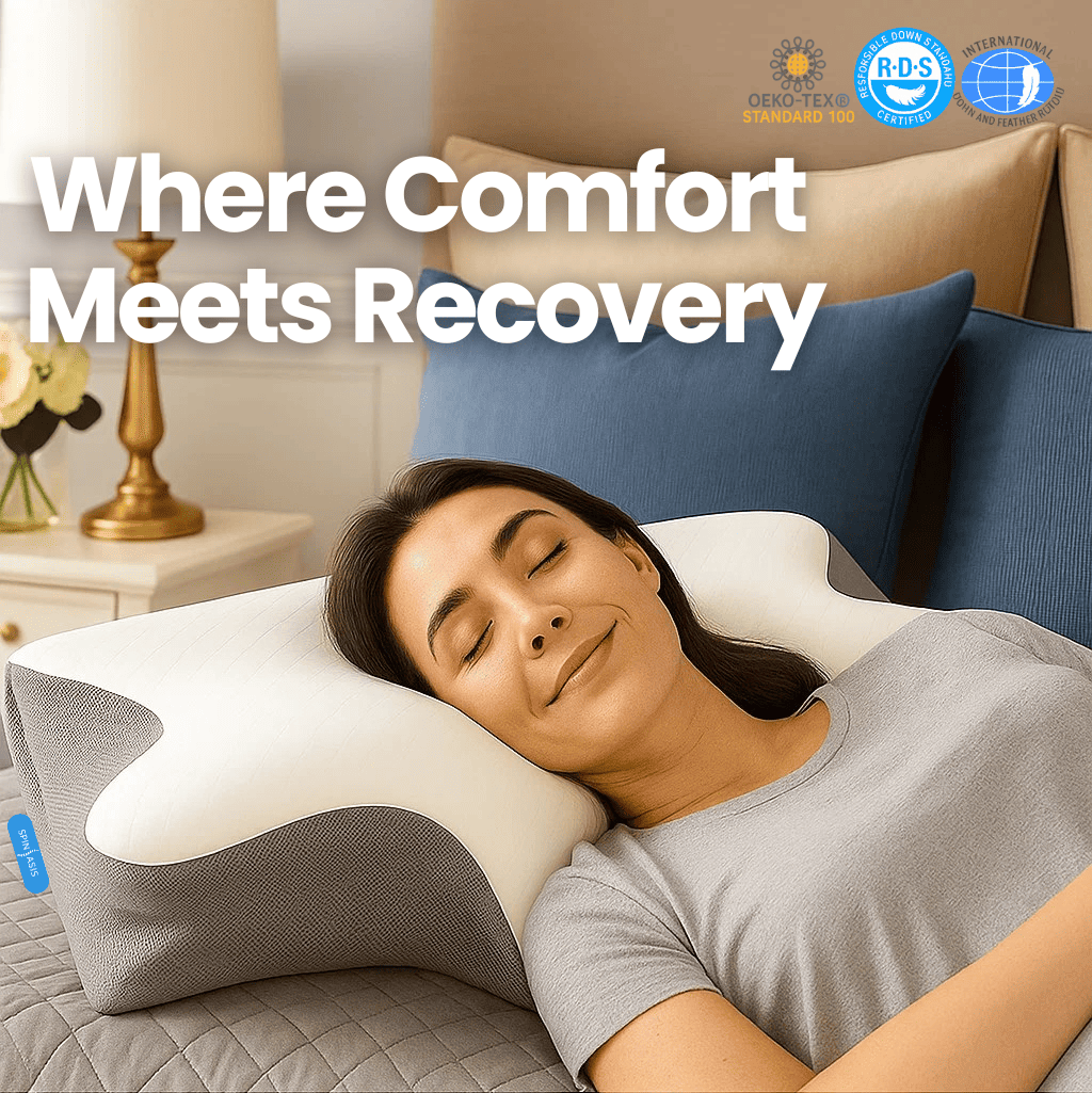 SPINASIS™ Ergonomic Contour Pillow - SPINASIS