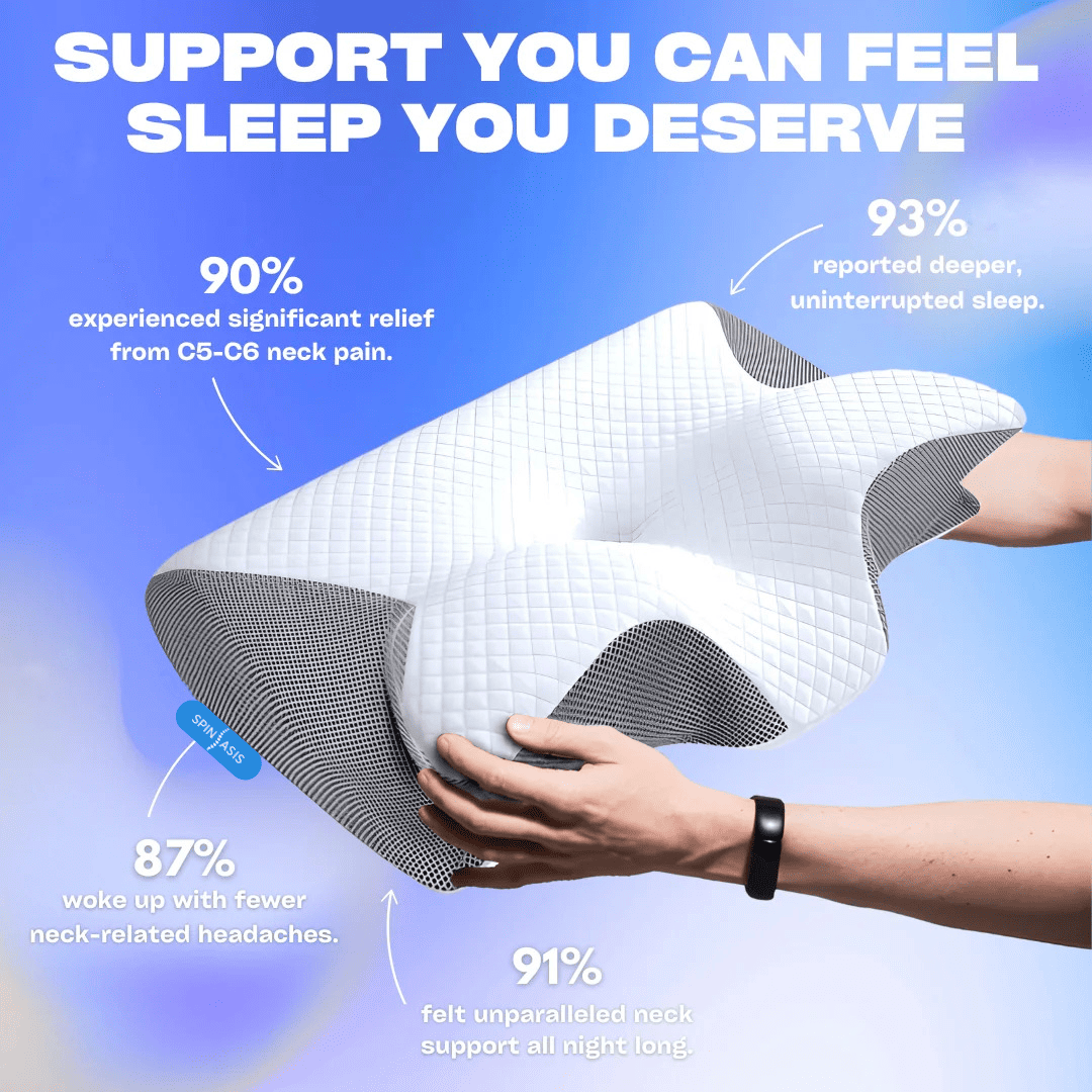 SPINASIS™ Ergonomic Contour Pillow - SPINASIS