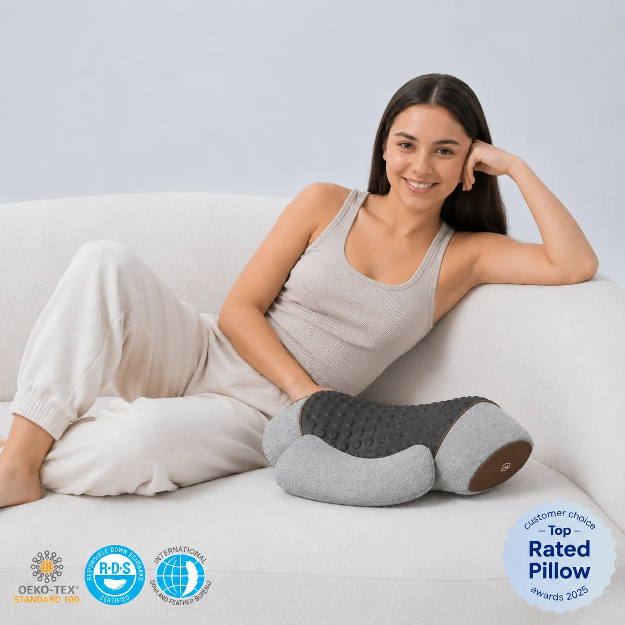 SPINASIS Electric Neck Massager Pillow - SPINASIS