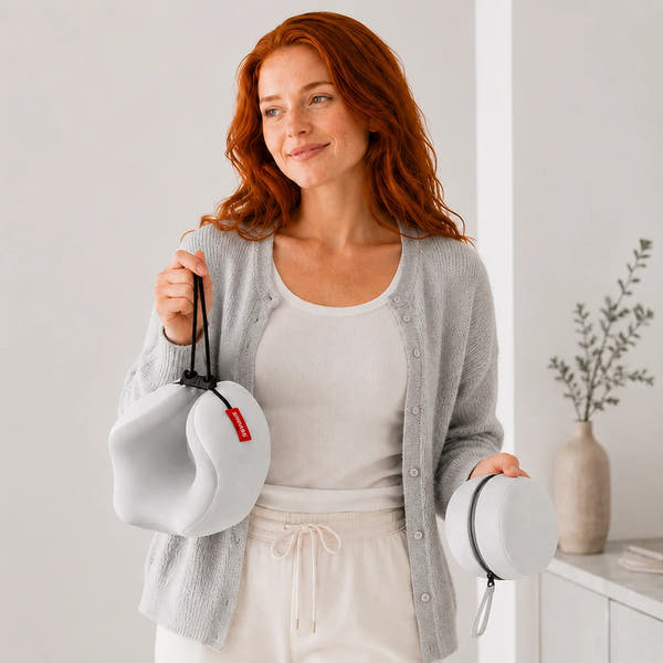 SPINASIS Ergonomic Travel Neck Pillow - SPINASIS