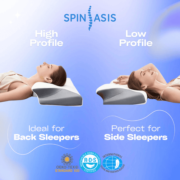 SPINASIS™ Ergonomic Contour Pillow - SPINASIS