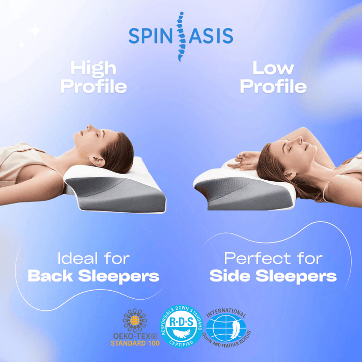SPINASIS™ Ergonomic Contour Pillow - SPINASIS